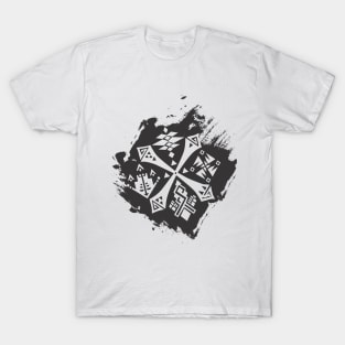 Guild Crest Splash BLACK T-Shirt